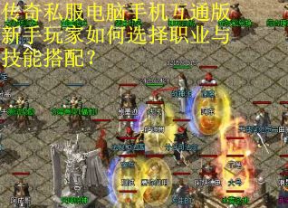 传奇私服电脑手机互通版新手玩家如何选择职业与技能搭配？