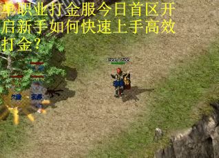 单职业打金服今日首区开启新手如何快速上手高效打金？