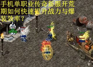 手机单职业传奇新服开荒期如何快速提升战力与爆装效率？