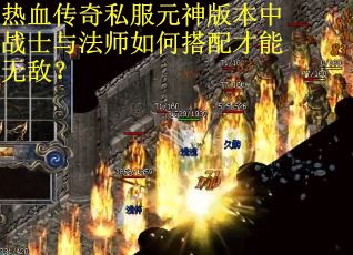 热血传奇私服元神版本中战士与法师如何搭配才能无敌？
